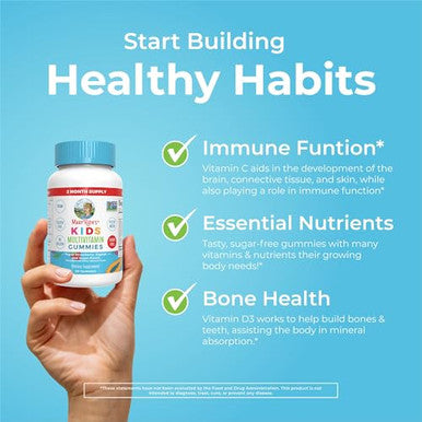 Maryruth's Organics Multivitamin And Probiotic Gummies (Strawberry) For Kids