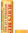 Burt'S Bees Lip Balm Stocking Stuffers Moisturizing Lip Care Holiday 100% Natural Original Beeswax With Vitamin E & Peppermint Oil (4 Pack)
