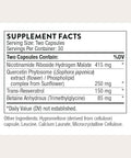 Thorne - Resveracel - Nicotinamide Riboside With Quercetin Phytosome & Resveratrol - Supports Healthy Aging Methylation Cellular Energy Production & Metabolism - Third-Party Certified 60 Capsules