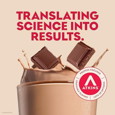Atkins Protein Shake Variety Pack Strawberry Vanilla And Milk Chocolate Flavored Protein Shakes 15G Protein 3G Fiber Glp1 Friendly 12 Count