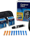 Ascensia Contour Next Blood Glucose Monitoring System " Allinone Kit For Diabetes With Glucose Monitor And 20 Test Strips For Blood Sugar & Glucose Testing