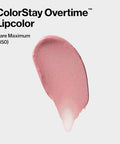 Revlon Liquid Lipstick With Clear Lip Gloss Colorstay Overtime Lipcolor Dual Ended With Vitamin E 350 Bare Maximum 0.07 Fl Oz