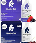 Healthycell Rem Sleep Aid Supplement + Bioactive Multivitamin For Women & Men Bundle