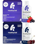 Healthycell REM Sleep Aid Supplement + Bioactive Multivitamin for Women and Men Bundle