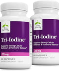Terry Naturally Triiodine Dietary Supplement For Breast & Prostate Health Support Healthy Thyroid Function Supplement Aid 25 Mg 60 Capsules 2 Pack
