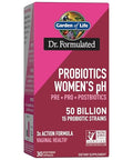 Garden Of Life Dr Formulated Womens Ph Probiotics 50 Billion Cfu Pre Pro Postbiotics - Digestive Immune And Vaginal Support Potato Acacia Postbiotic Metabolites 30 Vegetarian Capsules