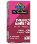Garden Of Life Dr Formulated Womens Ph Probiotics 50 Billion Cfu Pre Pro Postbiotics - Digestive Immune And Vaginal Support Potato Acacia Postbiotic Metabolites 30 Vegetarian Capsules