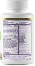 Paradise Herbs Earth'S Blend Bcomplex Methylated Enzymatically Active Forms Of B Vitamins + Superfoods Supports Energy & Immunity 60 Capsules