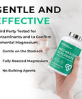 Pure Magnesium Glycinate (Bisglycinate) 240 Vegan Capsules 2 Month Supply High Strength 300mg Elemental Bioavailable Chelated Supplement for Sleep Muscle Cramps UK Made Love Life Supplements