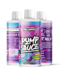 Pump Sauce Pre-Workout - 32 Oz Sour Gummy Worms No Caffeine Full Spectrum Liquid Gluten Free Vegan Zero Sugar