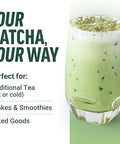 Force Factor Organic Matcha Green Tea Powder For Energy Focus And Daily Wellness Culinary Grade Usda Organic Rich And Delicious Flavor 169G 84 Servings
