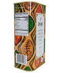 ZOE Extra Virgin Olive Oil, 1-Liter Tins (Pack of 2)