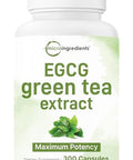 Micro Ingredients Extra Strength Green Tea Extract 300 Capsules 5 Month Supply Maximum Potency Polyphenols Antioxidant Supplement For Skin Energy Brain & Heart Support