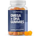 Havasu Nutrition Omega 3 6 9 Dha Gummies For Adults - Plant-Based Fish Oil Alternative With Chia Seed Oil And Algae - Support Brain And Immune Function - Lemon And Orange Flavors - Vegetarian Friendly 60 Count