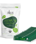 Olive Oil Packets - Olizzi Premium Organic Extra Virgin, New Harvest, Award Winning, Early Harvest, Cold Pressed, USDA Organic Certified, Single Serve, Mini, Salad Dressing To Go, Individual, Travel Size, 25 Single Use Packs (0.34 Fl Oz / Unit)