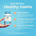 MaryruthS Vitamin K2+D3 Gummies (Peach Mango and Apricot) and Usda Organic Probiotic Drops Clean Label Project Verifieda' Vitamins For Joint Support and Overall Health Vegan NonGmo Gluten