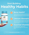 Maryruth'S Vitamin K2 D3 Gummies (Peach Mango & Apricot) & Usda Organic Probiotic Drops Clean Label Project Verified Vitamins For Joint Support & Overall Health Vegan Non-Gmo Gluten Free