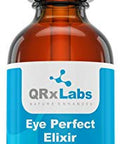 Qrxlabs Eye Perfect Elixir - With Bakuchiol (Retinol Alternative) Pure Argan And Rosehip Oils Squalane Vitamin C & E - Best Anti-Aging Treatment Serum For Bags Puffiness Wrinkles Crow Feet