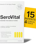 Serovital Renewal Complex - Anti Aging Supplements - Amino Acids - Peptides - Improved Energy And Immunity Better Deeper Sleep 30-Day Supply