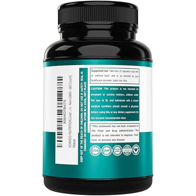 Dorado Nutrition Liver Cleanse Detox & Repair 27 In 1 Formula 60 Count