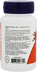 Vitamin A 25000 Iu 100 Sgels By Now Foods (Pack Of 2)