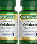 Nature'S Bounty Melatonin 10 Mg Quick Dissolve Tablets 45 Ea (Pack Of 4)