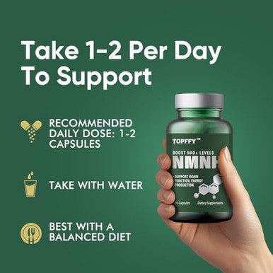Nmnh (Dihydronicotinamide Mononucleotide) 500Mg Per Serving- High Purity Nad Supplement, For Boost Nad+ Levels, Anti-Aging, Energy And Concentration, 120 Capsules