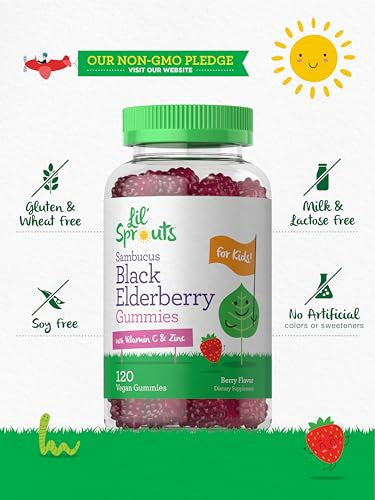 Carlyle Elderberry Gummies For Kids 120 Count