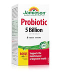 Jamieson Laboratories Probiotic 5 Billion Regular Strength Supplement 60 Count