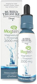 Buried Treasure Magtein 2 Oz. 15 Doses Brain Health Magnesium Lthreonate For Enhanced Memory And Sleep