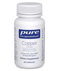 Pure Encapsulations Copper (Citrate) Highly Bioavailable Form Of Copper 60 Capsules