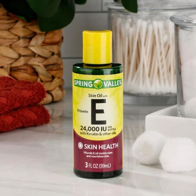 Spring Valley Skin Oil with Vitamin E 24000 IU 3 fl oz