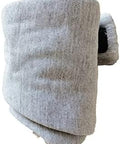 Fan Wu 100 Breathable Cotton Sleep Mask Zero-Pressure Eye Mask For Side Sleepers 99 Blackout For Travel & Home Use - Includes A Premium Travel Pouch