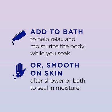 Dr Teal'S Moisturizing Bath & Body Oil Sleep Blend With Melatonin Lavender & Chamomile Essential Oils 8.8 Fl Oz.