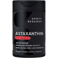 Sports Research Triple Strength Vegan Astaxanthin Supplement From Algae - Plant Based Softgels For Antioxidant Activity Skin & Eye Health - Non-Gmo Verified Made With Coconut Oil - 12Mg 60 Count