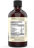 Liquid Zinc (Glycinate Chelate) With Organic Elderberry and Echinacea (High In Quercetin) 4In1 Immune Suport Supplement For Adults and Kids Great Tasting Alcohol and Gluten Non Gmo (4.0 Oz)