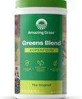 Amazing Grass Greens Blend Superfood: Super Greens Powder Smoothie Mix & Garden Of Life Dr. Formulated Women'S Probiotics Once Daily 16 Strains