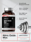 Horbaach Nitric Oxide Supplement With Creatine 100 Capsules