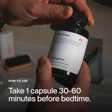 Momentous Apigenin Supplement 50 Mg