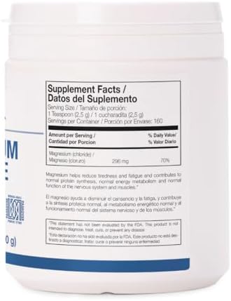 2 Pack Ana Maria LaJusticia Magnesium Chloride 400g Ideal for Old People Recharge Your Energy Supplement Strengthens Energy Spain