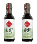 San-J - No Soy Tamari - Specially Brewed Soy Sauce Alternative - 10 oz. Bottles - 2 Pack