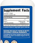 Nutricost Vitamin A 25000 Iu 500 Softgels Nongmo Gluten