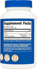 Nutricost Vitamin A 25000 Iu 500 Softgels Nongmo Gluten