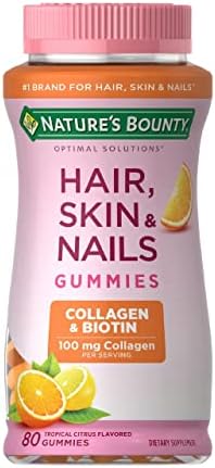 Viactiv Calcium +Vitamin D3 Supplement Soft Chews Milk Chocolate 60 Chews and Natures Bounty Optimal Solutions Hair Skin and Nails with Biotin and Collagen