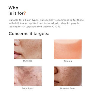 Minimalist Vitamin C+E+Ferulic Acid 16% Face Serum For Brightening & Anti Aging | Reduces Skin Damage & Redness To Brighten Dull Complexion | For All Skin Types | For Women & Men | 0.68 Fl Oz / 20 Ml