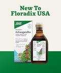 Floradix By Salus Magnesium 17 Fl Oz & Ashwagandha Liquid 8.5 Fl Oz