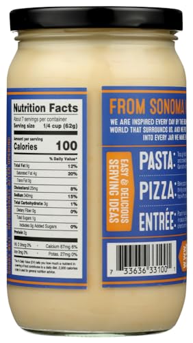 SONOMA GOURMET Creamy Alfredo Sauce, 439 GR
