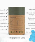Ashwagandha 1500Mg + Zinc, Vitamin D2 Vegan Gummies (Ashwagandha Roots)