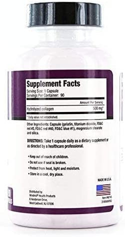 Rejuvicare Super Collagen Capsules for Beauty Healthy Joints Hair Skin Nails 90 Servings Multi N8745
