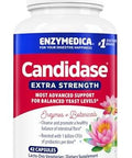 Enzymedica Candidase Extra Strength Advanced Cleansing Support With Digestive Enzymes Probiotics & Botanicals 42 Count Ffp